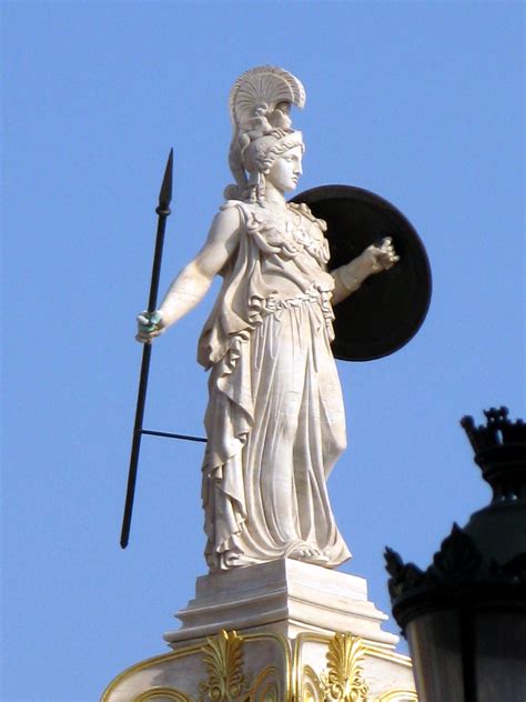 Statue of Athene Athen göttin Griechische mythologie kunst