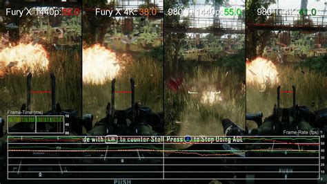 Crysis 3 Radeon R9 Fury X Vs Gtx 980 Ti 4k1440p Gameplay Frame Rate