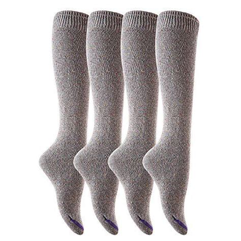 Girl Knee High Socks Soft Cotton Colorful Pattern Design For Women Summer Or Winter H Plain