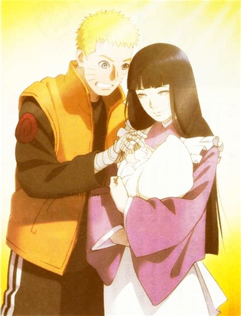 Rasen Hug Anime Naruhina Naruto
