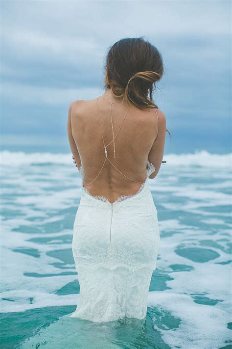Shop now & get 50% off your 1st order! STUNNING Backless Beach Wedding Dress by Katie May