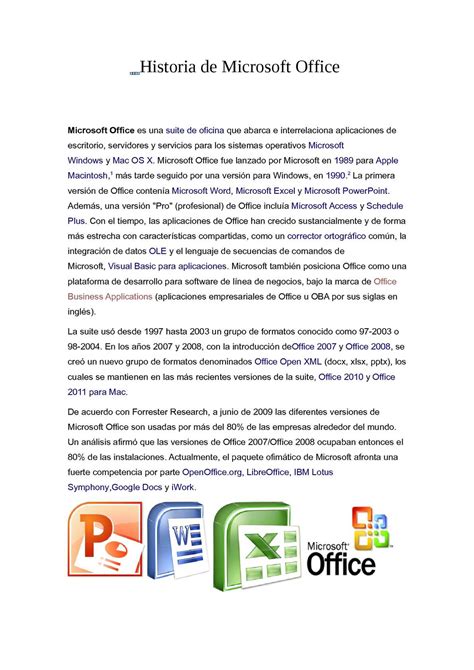 Arriba 81 Imagen Microsoft Office Historia Abzlocalmx