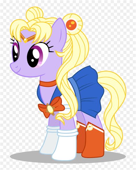 Ponytail Clipart Pony Tail Mlp Sailor Magical Pony Hd Png Download Vhv