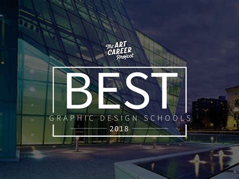 Best Graphic Design Schools In The Us The Art Career Project