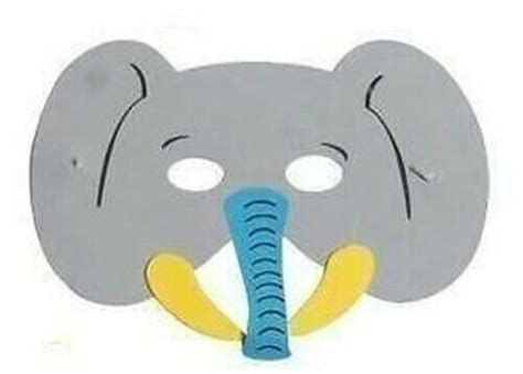Estrés Odio Frontera Mascara De Elefante En Goma Eva Recuperación