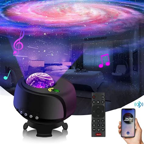 きギャラク Galaxy Projector With Remote Control， Bedroom Star Projector With