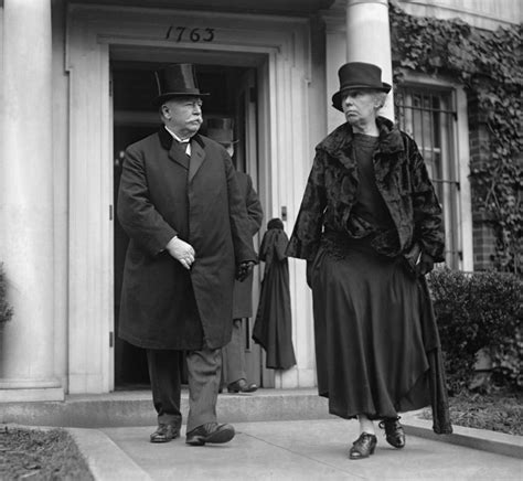 Chief Justice William Howard Taft And Helen Herron Taft At The Funeral