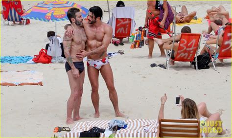 Photo Marc Jacobs Harry Louis Shirtless Speedo Pda In Rio Photo Just Jared