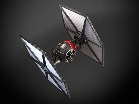 Star Wars Tie Fighter Black Squadron 3d Model By Squir