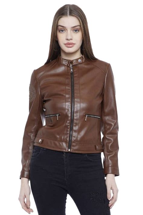 stylish biker faux leather jacket बाइकर जैकेट iseikhs online store private limited new