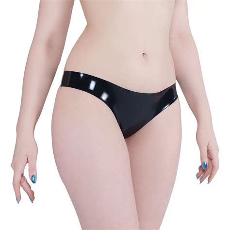 Latex Rubber Panties Underwear Shopee Malaysia