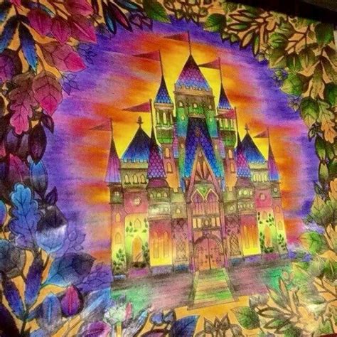 See more ideas about coloring pages, castle coloring page, printable coloring pages. Castle enchanted forest | Enchanted forest coloring book ...