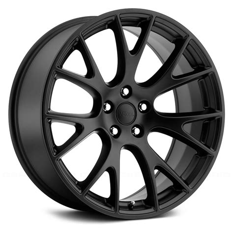 Voxx Replica® Hellcat Wheels Matte Black Rims