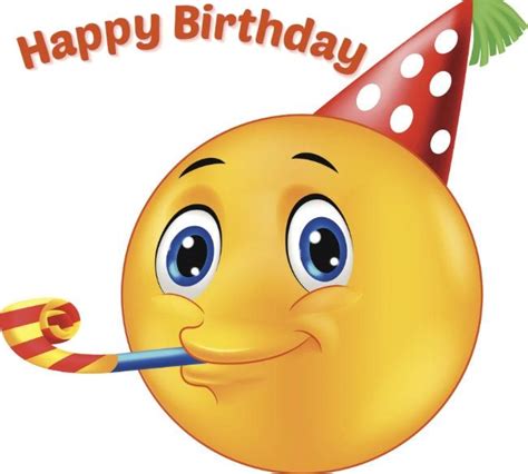 Emoji Birthday Cards Emoji Birthday Cartoon Smile Emoticon