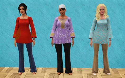 My Sims 3 Blog Base Game Tunic And Jeans Maternity Enabled For Ya