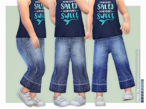 Hayes Jeans For Toddler By Lillka At Tsr Sims 4 Updates