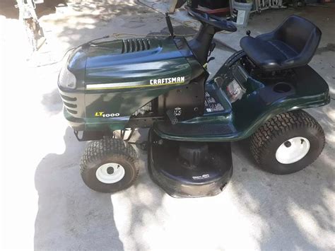 Craftsman Lt1000 Riding Lawn Mower In Good Condition For Sale In Emory