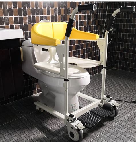 Mkx Multi Purpose Patient Transfer Chair Commode Wheelchair Shower