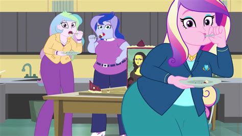 Bitterness and anger are quick t. #1932583 - artist:neongothic, bbw, cake, cakelestia ...