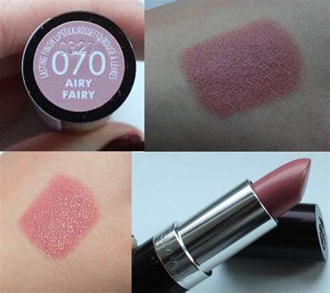 Review Rimmel London Lasting Finish Lipstick Airy Fairy Makeup