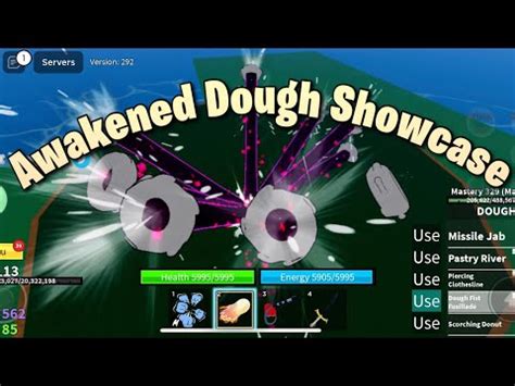 Awaken Dough Showcase On Blox Fruits YouTube
