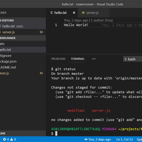 Setup And Working With Git In Visual Studio Code Youtube Images