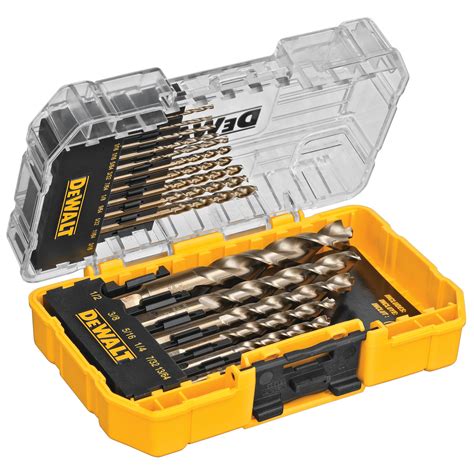 16 Pc Pilot Point® Drill Bit Set Dw1956 Dewalt