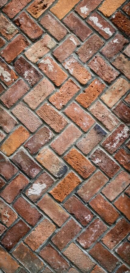 Herringbone Brick Pattern Stock Photo Image Of Stone 261599146