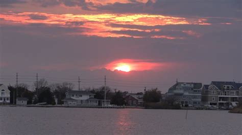 Seaside Heights Nj Sunset And Seagulls A Short Film Seaside Heights