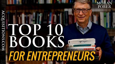 Top 10 Books For Entrepreneurs 📚 Business Acquisitions Youtube