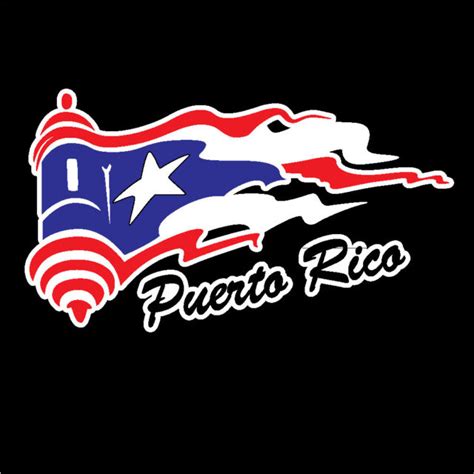 Motors Puerto Rico Flag Decal Sticker Taino Star Bandera Puerto Rico