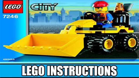 Lego Instructions City 7246 Mini Digger Youtube