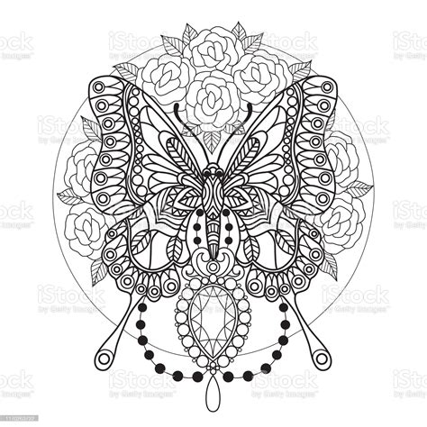32+ new pict Adult Zentangle Coloring Pages Butterflys / Zen Doodle