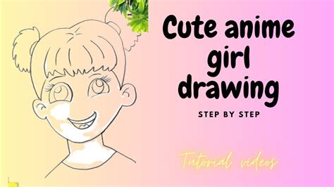 How To Draw Cute Anime Girl Drawing😍 How To Draw Anime Drawing