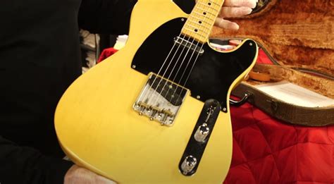 ¿es Esta La Primera Fender Telecaster De La Historia Gearnewses