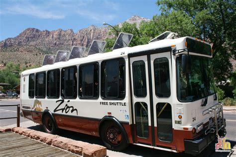 Zion Shuttle Bus Map