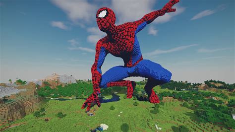 Minecraft Spider Man Build Download Link In Description