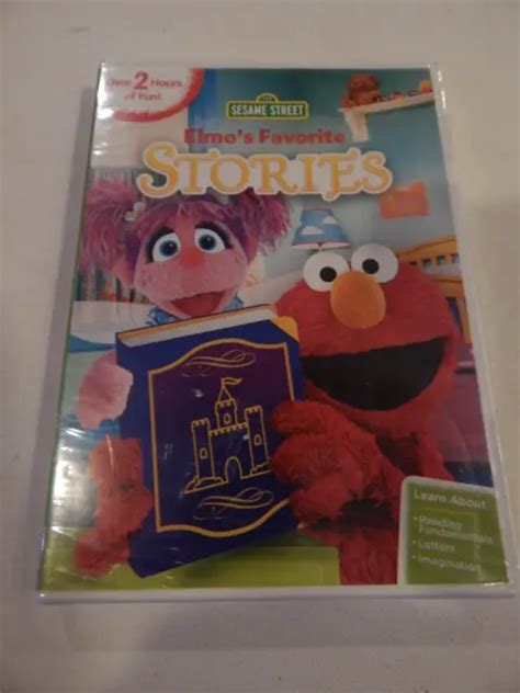 Sesame Street Elmos Favorite Stories Dvd 699 Picclick