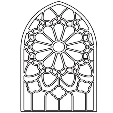 Medieval Stained Glass Coloring Pages Download And Print For Free