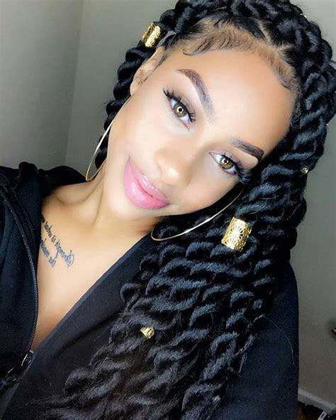 49 Senegalese Twist Hairstyles For Black Women Stayglam Stayglam