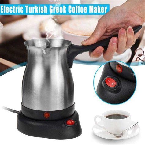 Elektrische Turkse Koffieapparaat Turkse Koffie Turkish Coffee