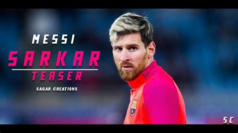 The music director of this film. Sarkar Teaser- Messi version | SAGAR CREATIONS - YouTube