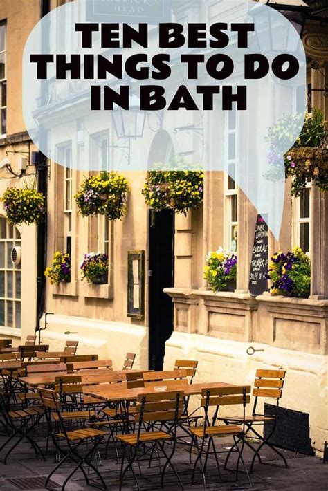 Ten Best Things To Do In Bath Voyage Nomad