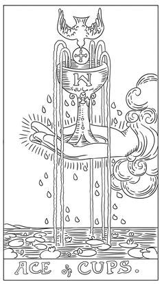 At topcoloringpages.net you will find greeting cards for every occasion! Color Your Own Tarot Card | Kids coloring pages, books ...