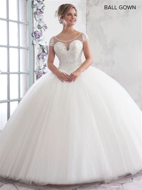 Bridal Ball Gowns Style Mb6005 In Ivory Or White Color