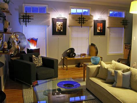 Contemporary Meets Eclectic Living Room Hgtv