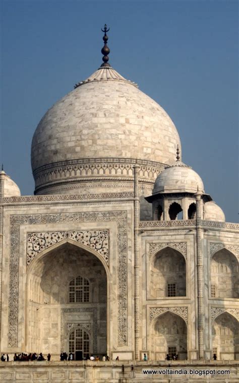 De Volta à Índia Agra Visita Ao Taj Mahal