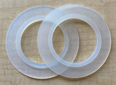 Pack Of Replacement Clear Silicone Seals Mm Od Mm Id Nuflush