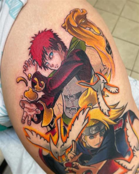 30 Gaara Tattoos Artful Expressions Of Beloved Naruto Character 100