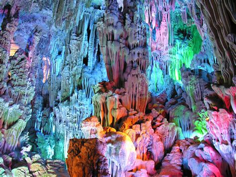 Reed Flute Cave Cave In Guangxi Thousand Wonders